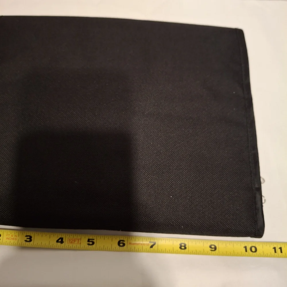 Black Hanging Clear Pocket Organizer - Home Storage Makeup Or Jewelry Nwot